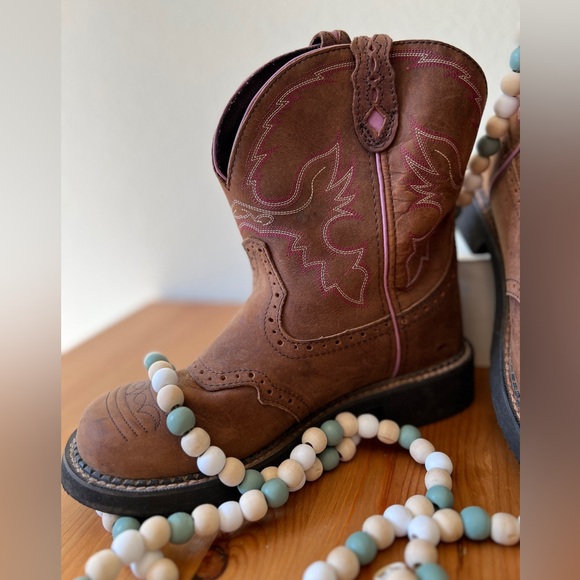 Justin’s Roper Boots sz 8.5 women’s - Picture 4 of 6